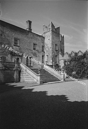 HOWTH CASTLE MAIN STEPS